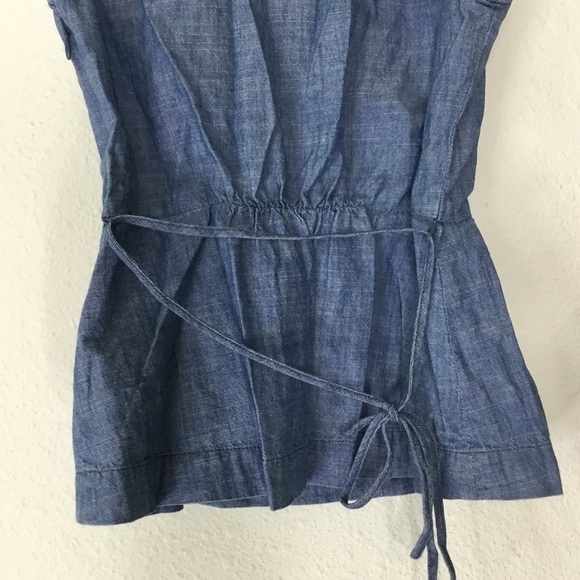 J By J Crew Chambray Top - Picture 4 of 5